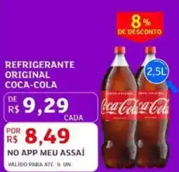 Assaí Atacadista Refrigerante original coca-cola oferta
