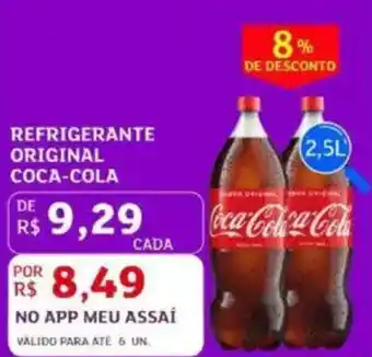 Assaí Atacadista Refrigerante original coca-cola oferta