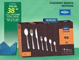 Lojas Cem Faqueiro brinox módena oferta