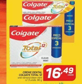GBarbosa Creme dental colgate oferta