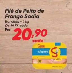 Dia Filé de Peito de Frango Sadia Bandeja oferta