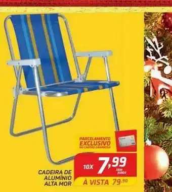 GBarbosa Cadeira de jardim mor oferta