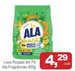 Mineirão Atacarejo Lava Roupas em Pó Ala Fragrâncias oferta