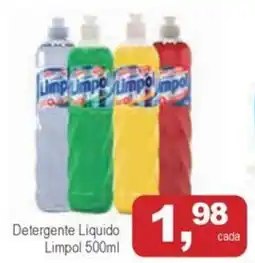 Mineirão Atacarejo Detergente Líquido Limpol oferta