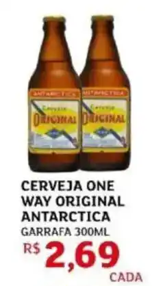 Assaí Atacadista Cerveja one way original antarctica garrafa oferta