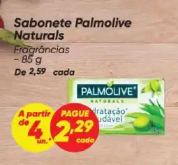 Dia Sabonete Palmolive Naturals oferta