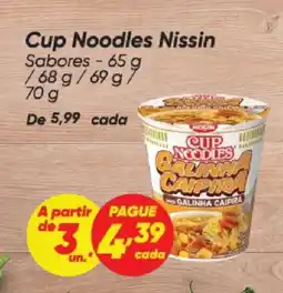 Dia Cup Noodles Nissin oferta