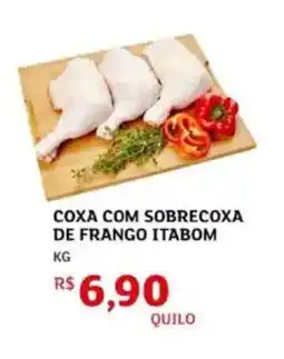 Assaí Atacadista Coxa com sobrecoxa de frango itabom oferta