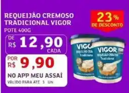 Assaí Atacadista Requeijão cremoso tradicional vigor oferta