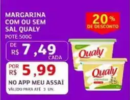 Assaí Atacadista Margarina com ou sem sal qualy oferta