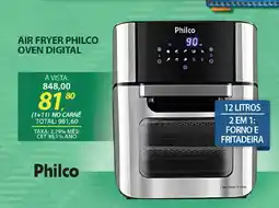 Lojas Cem Air fryer philco oven digital oferta