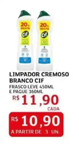Assaí Atacadista Limpador cremoso branco cif oferta