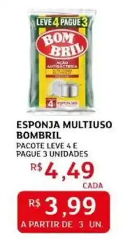 Assaí Atacadista Esponja multiuso bombril oferta