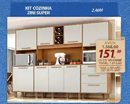 Lojas Cem Kit cozinha zini super oferta