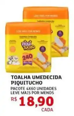Assaí Atacadista Toalha umedecida piquitucho oferta