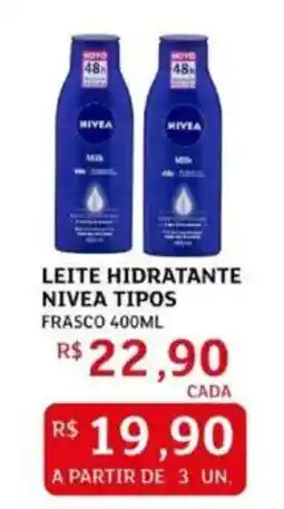 Assaí Atacadista Leite hidratante nivea tipos frasco oferta