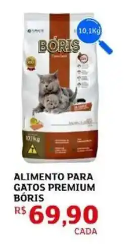 Assaí Atacadista Alimento para gatos premium boris oferta