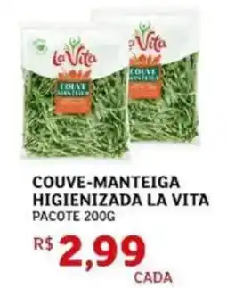 Assaí Atacadista Couve-manteiga higienizada la vita pacote oferta