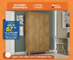 Lojas Cem Roupeiro arapongas oferta