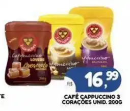 Bramil Supermercados Café cappuccino 3 corações unid. oferta