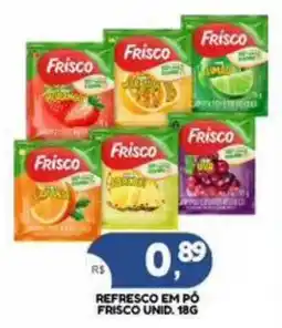 Bramil Supermercados Refresco em pó frisco unid. oferta