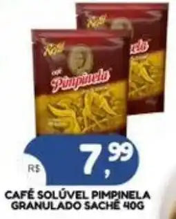 Bramil Supermercados Café solúvel pimpinela granulado sache oferta