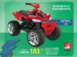Lojas Cem Quadriciclo bandeirante oferta