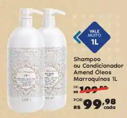 Sam's Club Shampoo ou Condicionador Amend Óleos Marroquinos oferta
