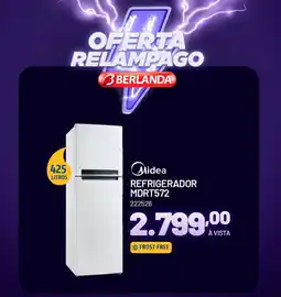Berlanda Midea refrigerador MDRT572 oferta