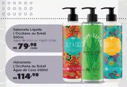 Sam's Club Sabonete Líquido L'Occitane au Brésil oferta