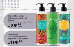 Sam's Club Hidratante L'Occitane au Brésil Água de Coco oferta