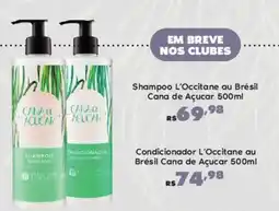 Sam's Club Shampoo L'Occitane au Brésil Cana de Açucar oferta