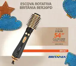 Lojas Cem Escova rotativa britânia BER20PD oferta