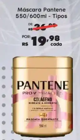 Sam's Club Máscara Pantene Tipos oferta