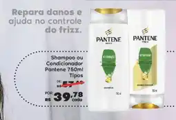 Sam's Club Shampoo ou Condicionador Pantene Tipos oferta