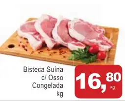 Mineirão Atacarejo Bisteca Suína c/ Osso Congelada oferta