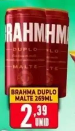 Brasileirão Atacado Brahma duplo malte oferta