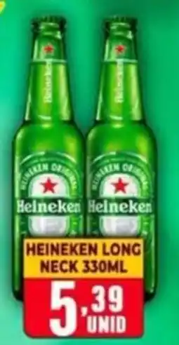 Brasileirão Atacado Heineken long neck oferta