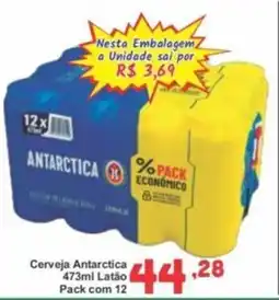 Rede Super Compras Cerveja Antarctica Latão oferta