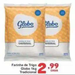 Rede Super Compras Farinha de Trigo Globo Tradicional oferta
