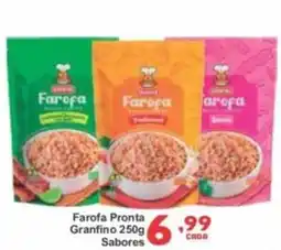 Rede Super Compras Farofa Pronta Granfino Sabores oferta