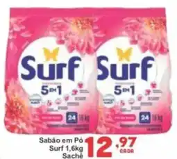 Rede Super Compras Sabão em Pó Surf Sache oferta