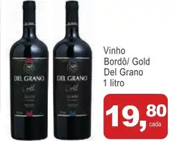 Mineirão Atacarejo Vinho Bordô/ Gold Del Grano oferta