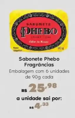 Sam's Club Sabonete Phebo Fragrâncias oferta