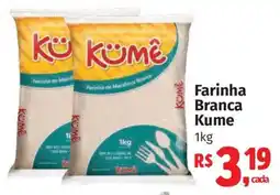 Supermercados Mateus Farinha Branca Kume oferta