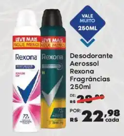 Sam's Club Desodorante Aerossol Rexona Fragrâncias oferta