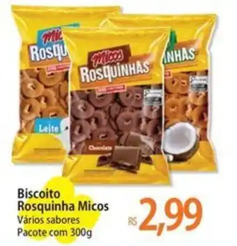 Atacadão Biscoito Rosquinha Micos oferta