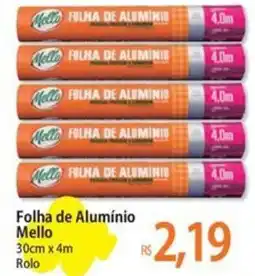 Atacadão Folha de Alumínio Mello oferta