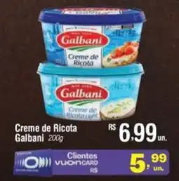 Fort Atacadista Creme de Ricota Galbani oferta