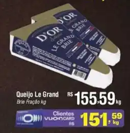 Fort Atacadista Queijo Le Grand oferta